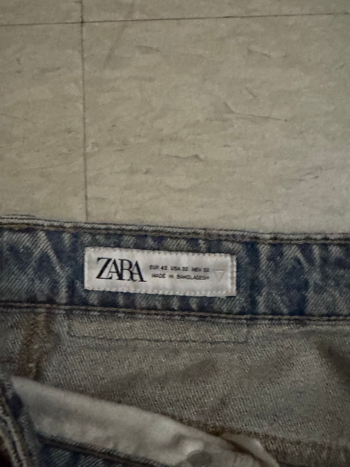 Zara 자라 빈티지 청바지 상품이미지3