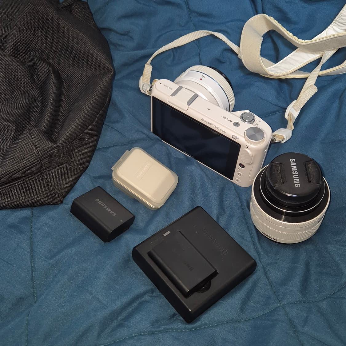 삼성 NX2000 화이트 빈티지 카메라 디카 미러리스 samsung 상품이미지4