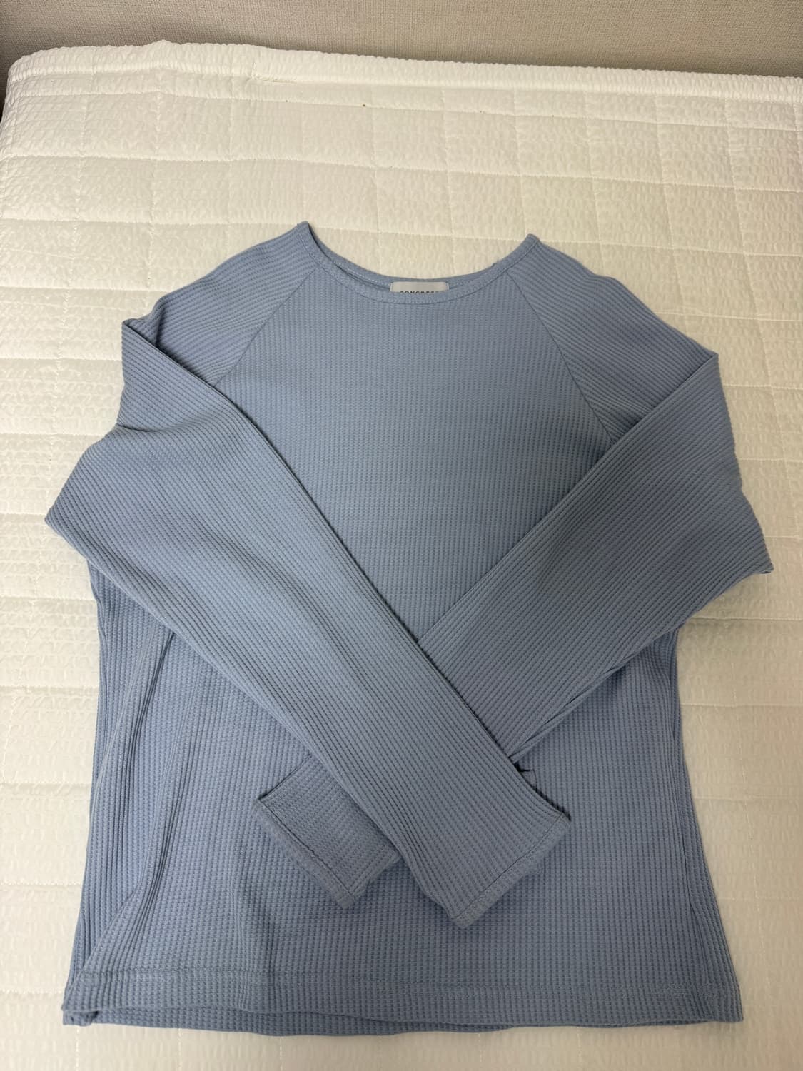 패션 인플루언서 김은성 에센코어 니트 슬리브 상품이미지3