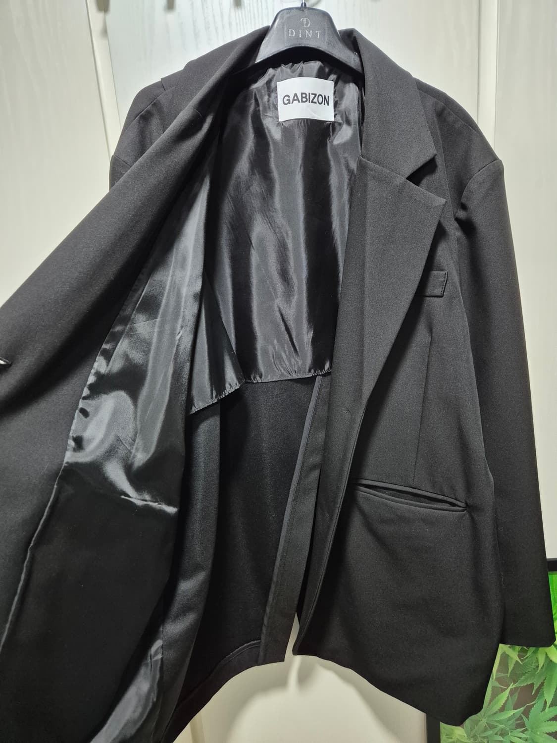 (세일)(새상품)DINT 딘트 오버핏 뒷절개 자켓 상품이미지6