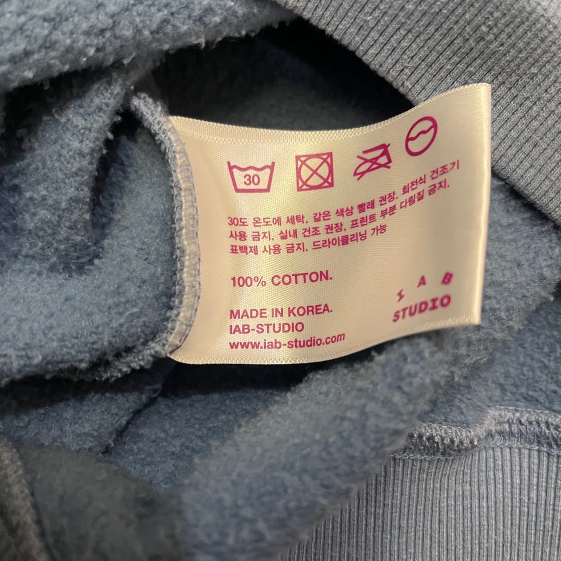 IAB STUDIO 맨투맨 상품이미지4