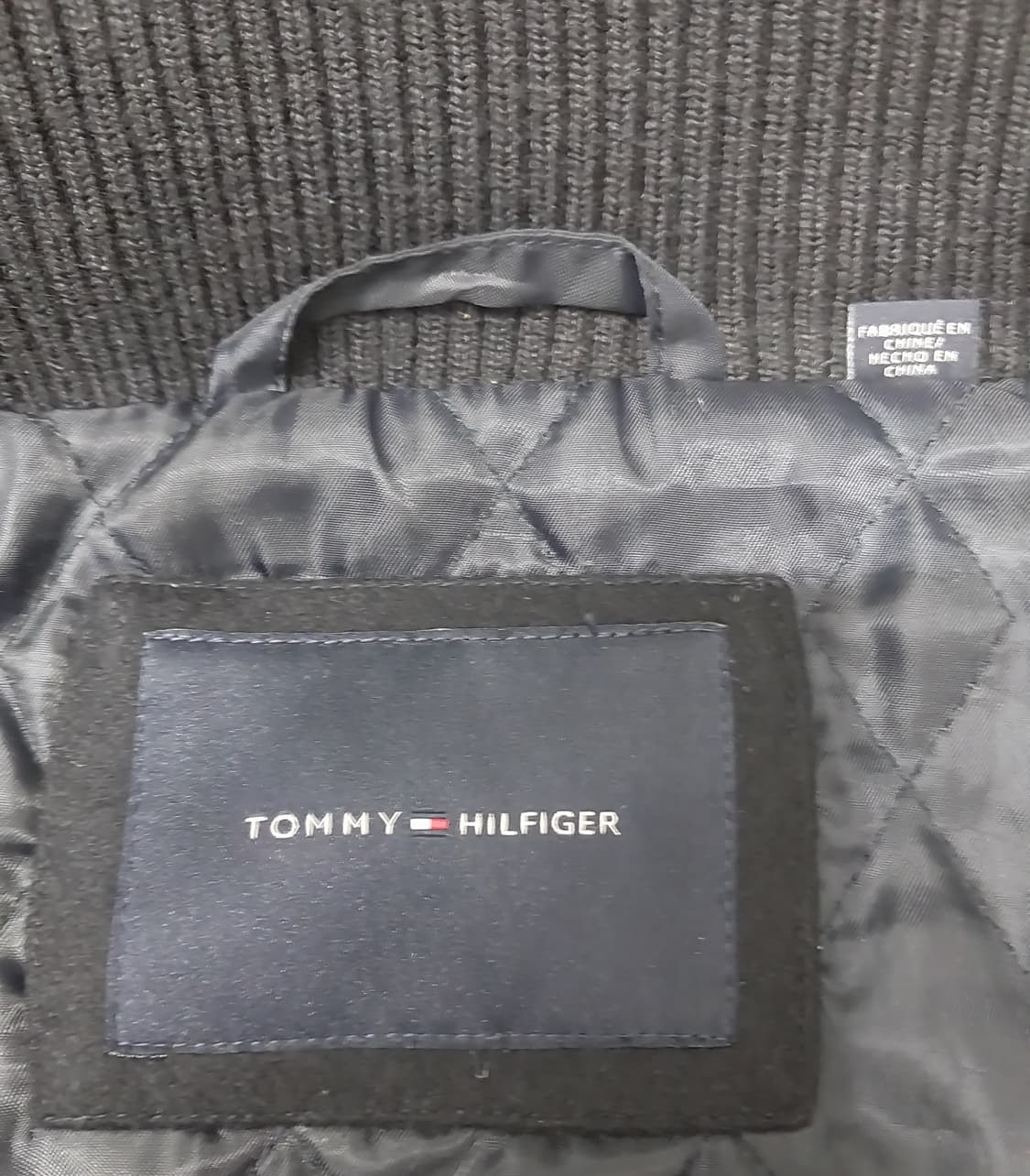 타미힐피거 진네이비 퀼팅 떡볶이 코트 XS 상품이미지5