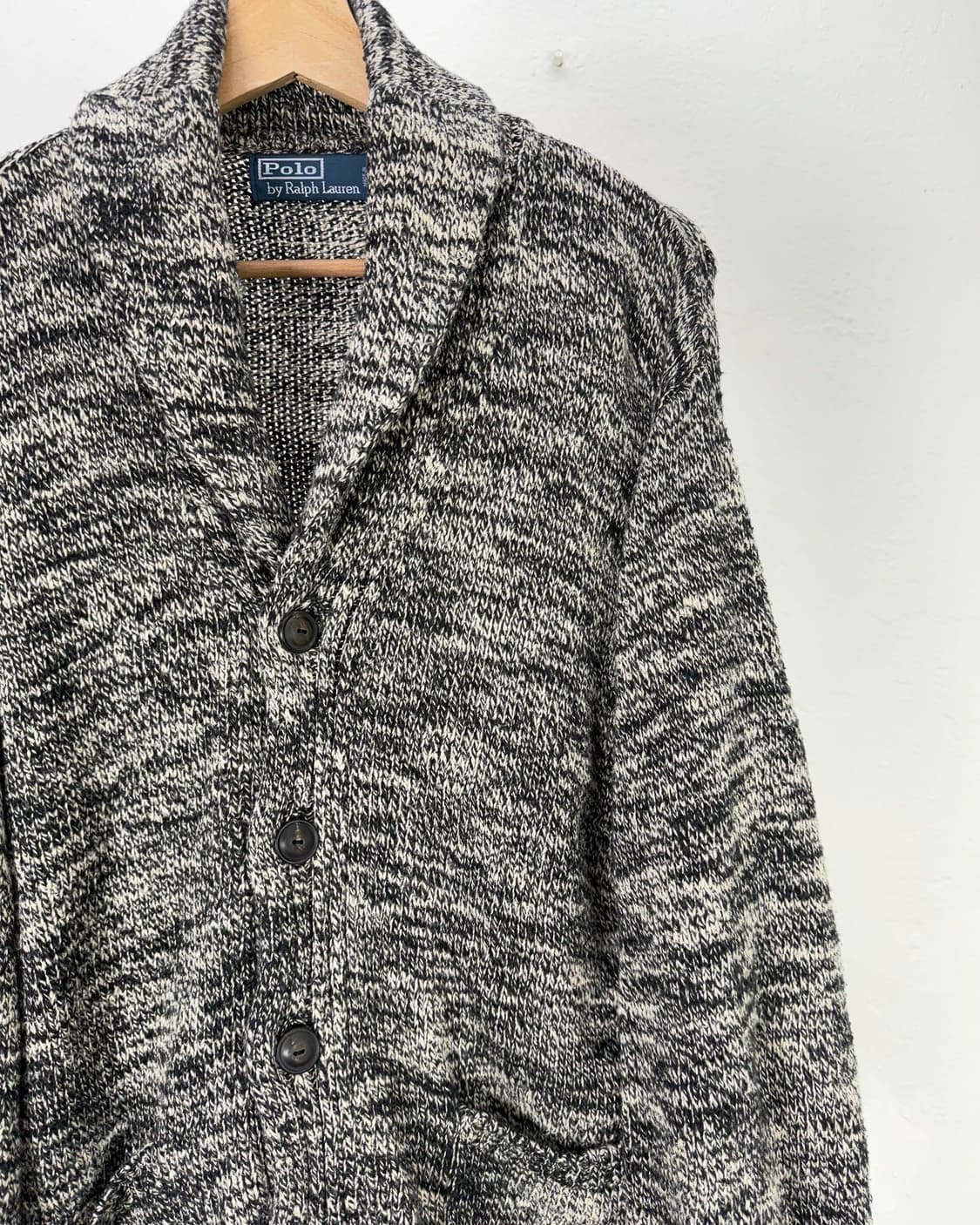 폴로 랄프로렌 보카시 숄카라 니트 버튼 가디건 상품이미지3