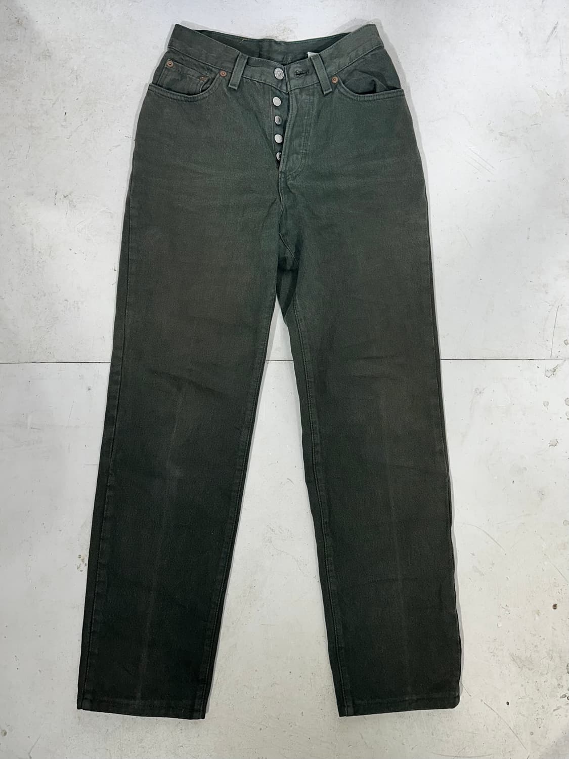 리바이스 17501 카키 워크 데님 팬츠 청바지 M 상품이미지4