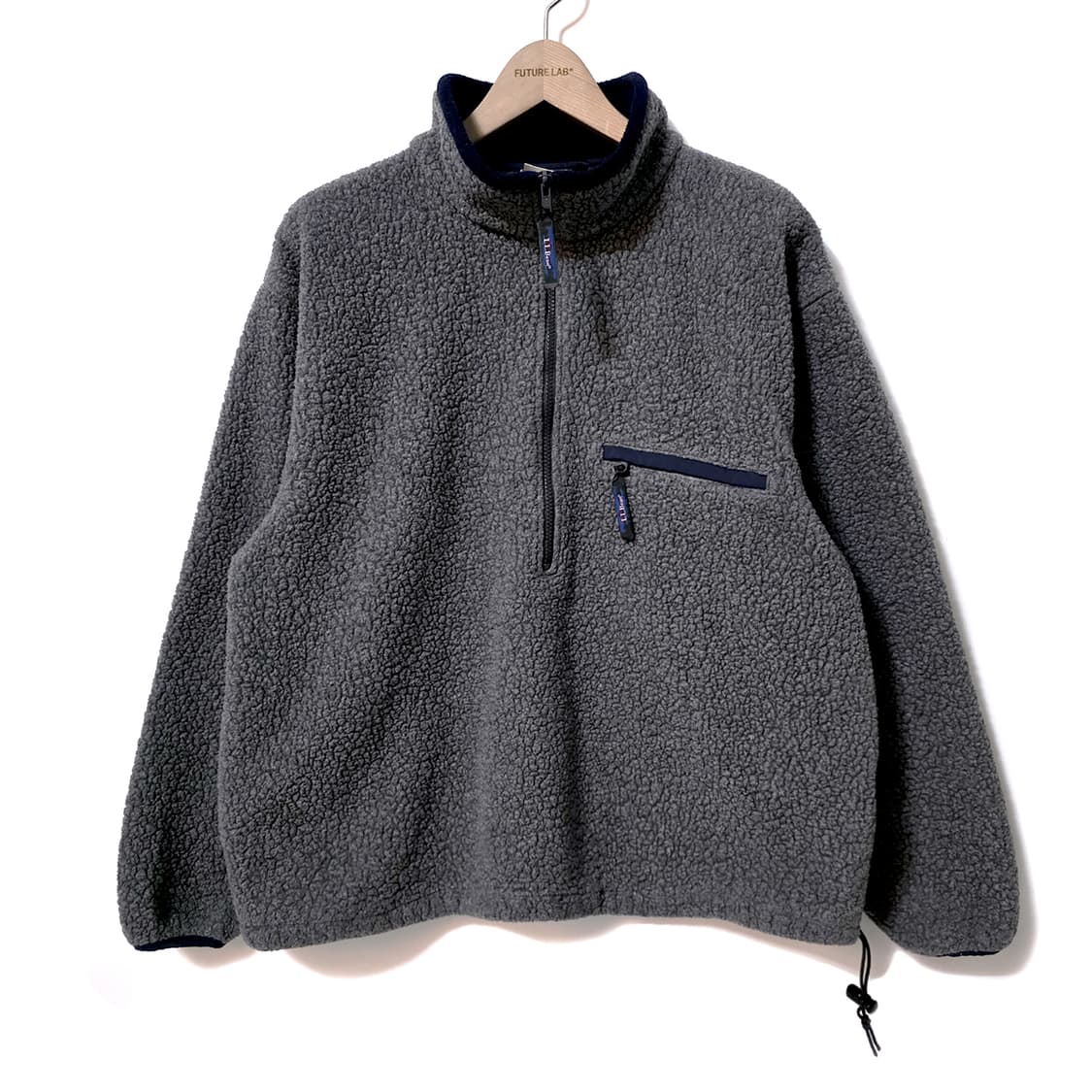 [L] 엘엘빈 딥 파일 플리스 풀오버 그레이 상품이미지1