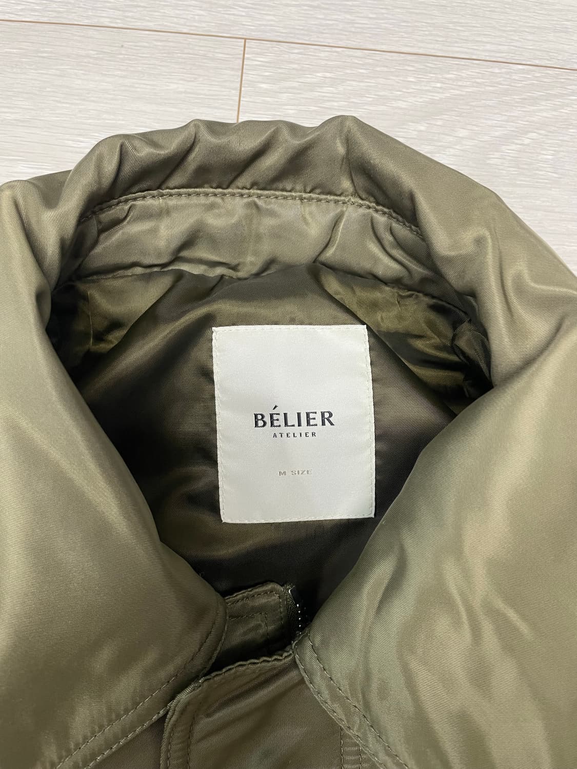 벨리에 패디드 봄버 자켓 상품이미지2