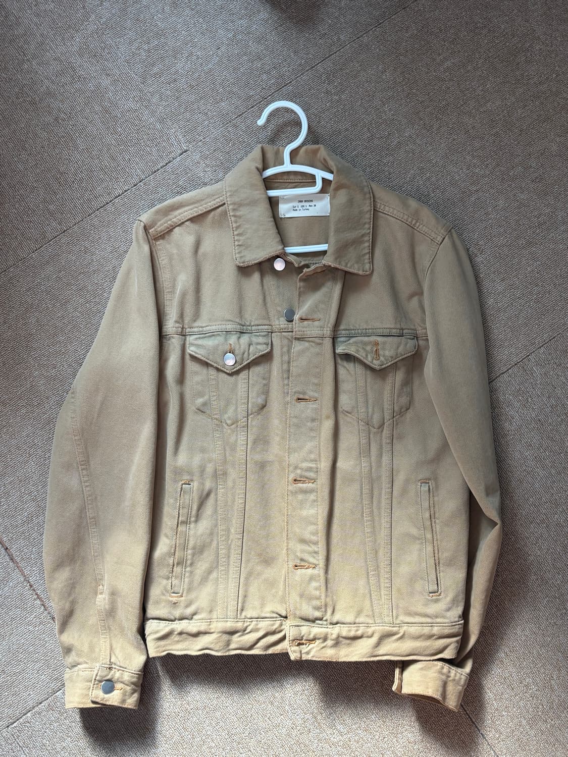 zara 남성용 트러커 자켓 (38size) 상품이미지1