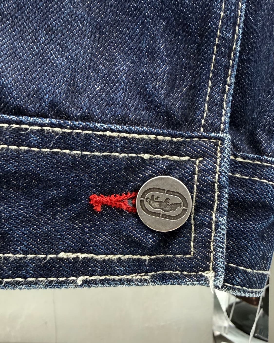  에코 Ecko Unltd 00s 인디고 데님 트러커 자켓 상품이미지8