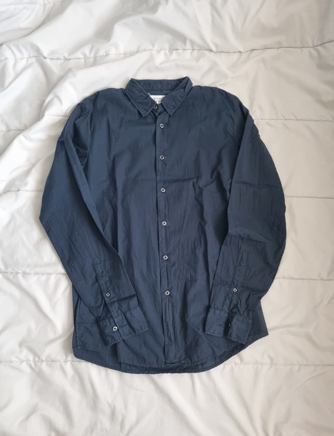 Maison martin margiela dark navy shirt48 상품이미지1