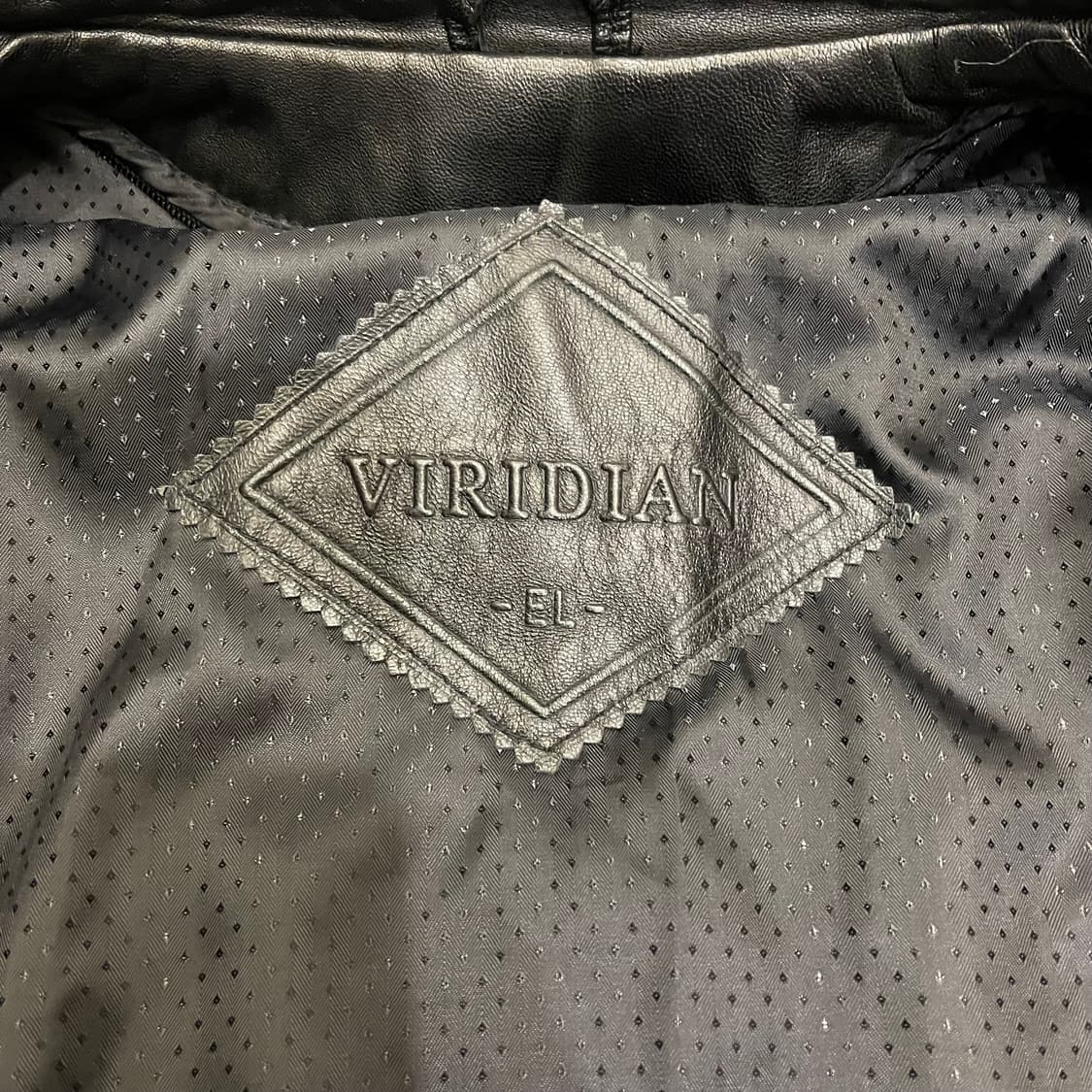 90's Viridian leather car coat 상품이미지6