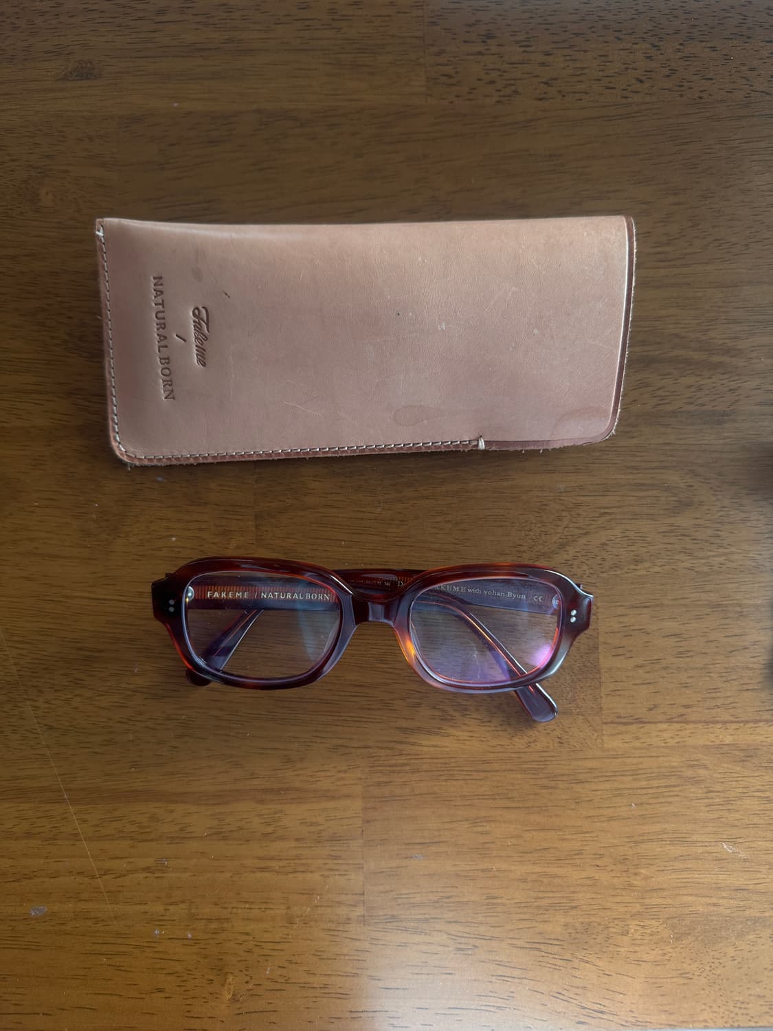 페이크미 변요환안경 내추럴 본 판매합니다  상품이미지1