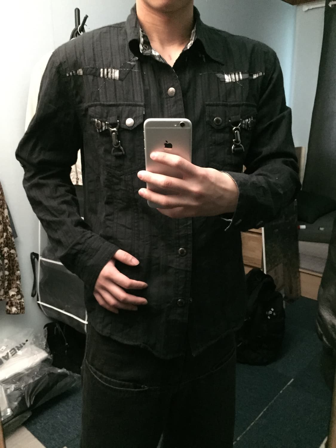 인 더 애틱 옴므 버클 셔츠 상품이미지2