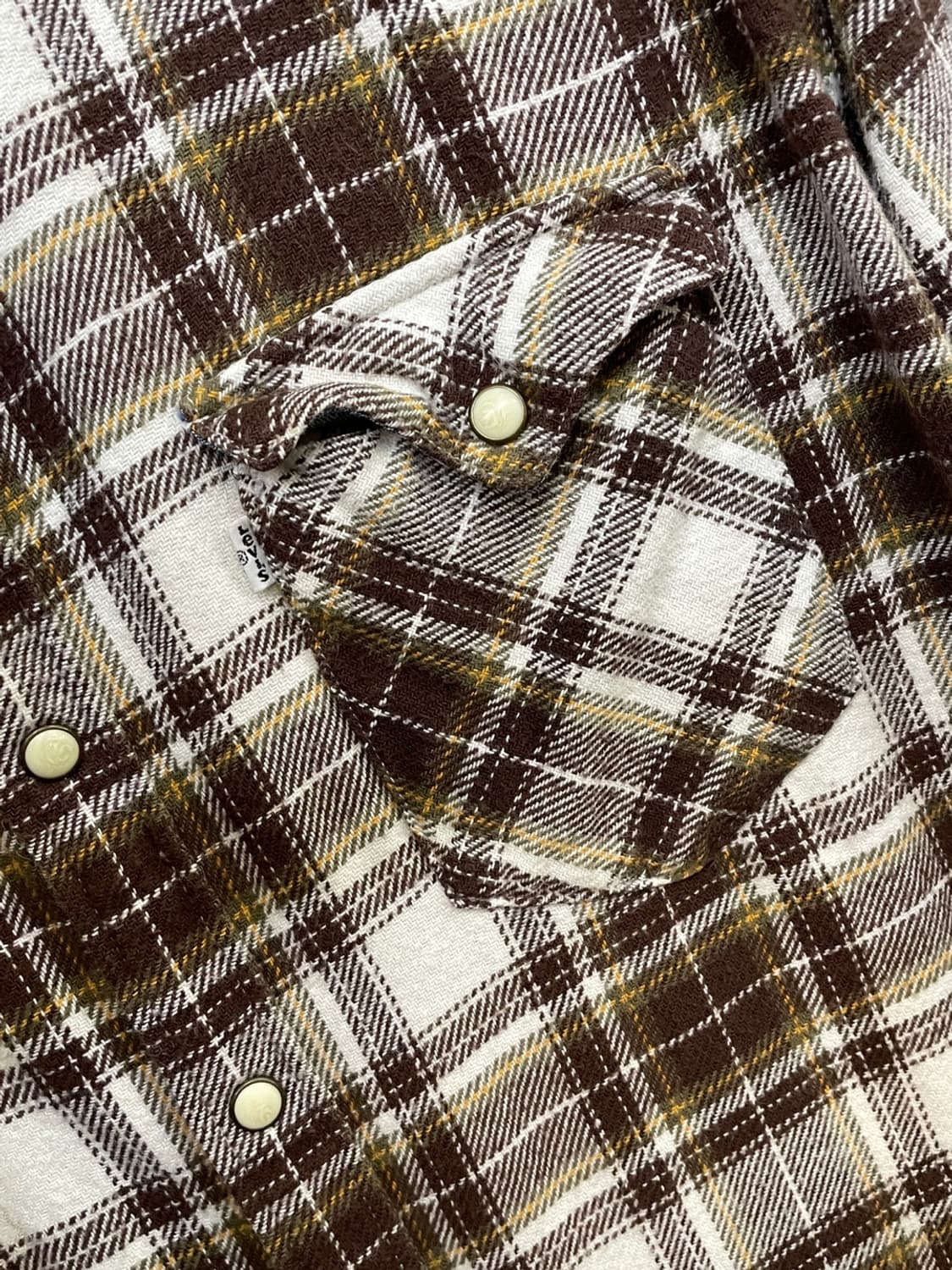 리바이스 웨스턴 체크 셔츠 상품이미지4