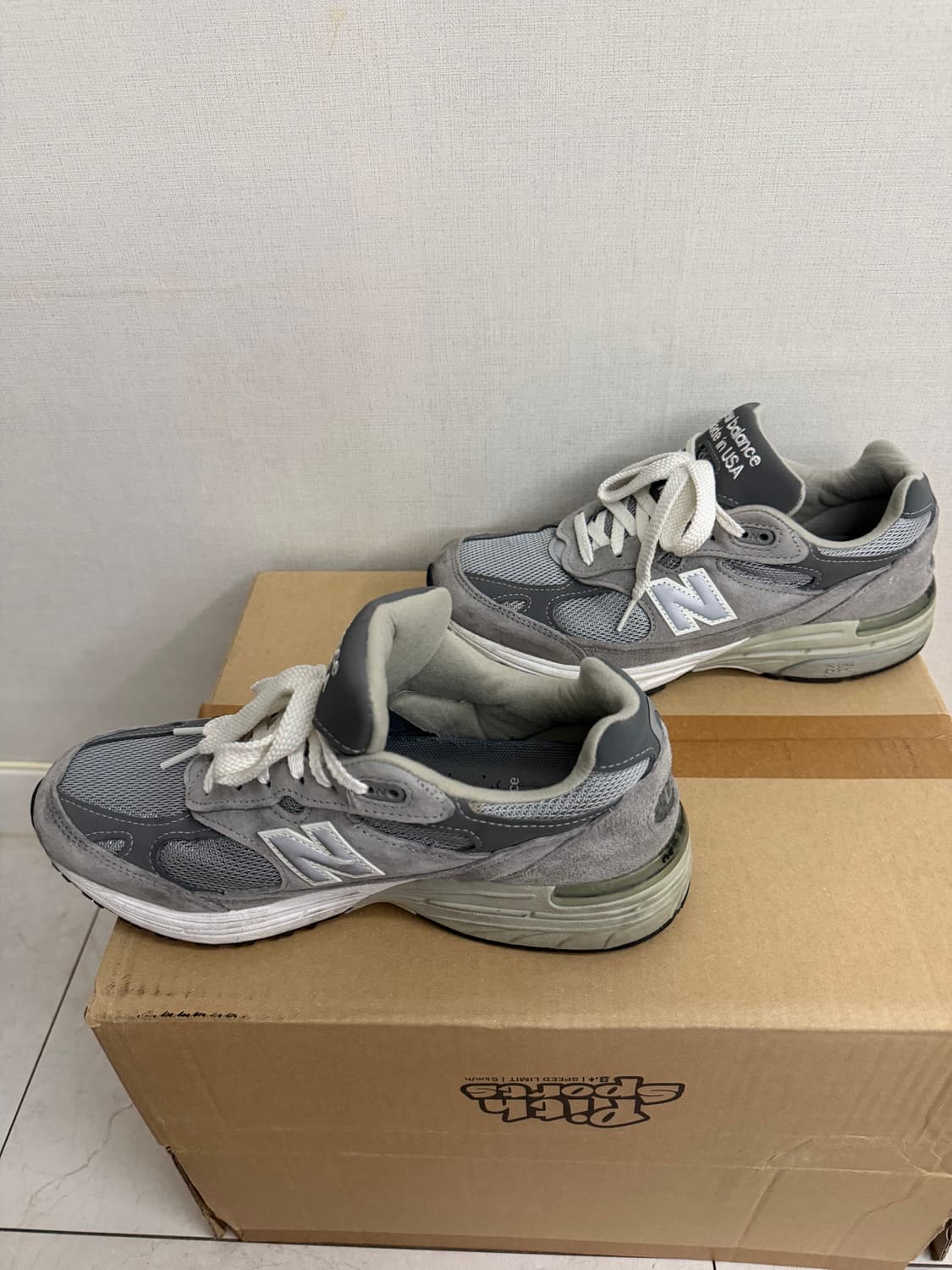 뉴발란스 993 메이드 인 USA 그레이 250 상품이미지3