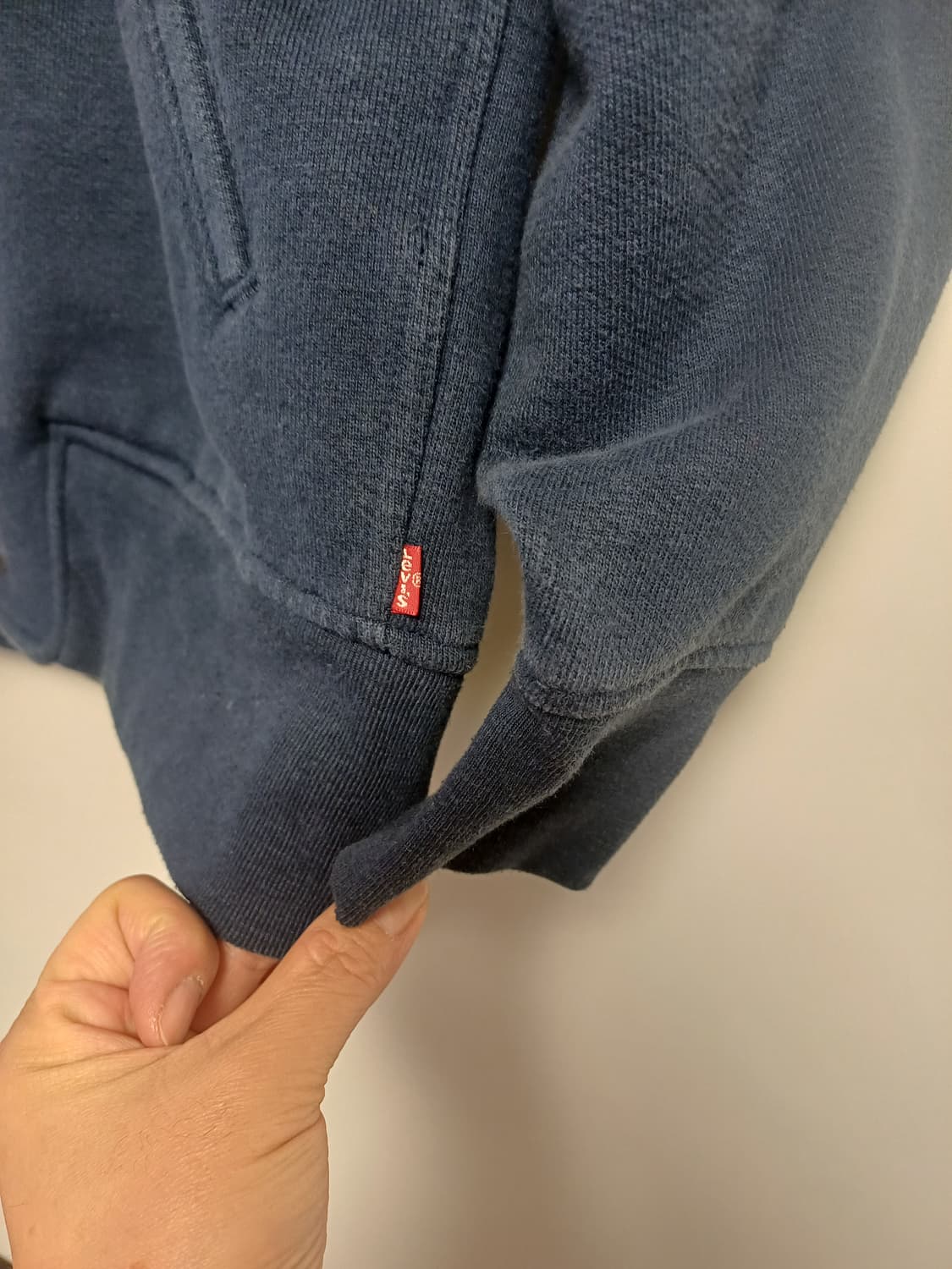 [LEVI’S LS&CO. 스웻 바시티 자켓 / S(실착 M)] 상품이미지5