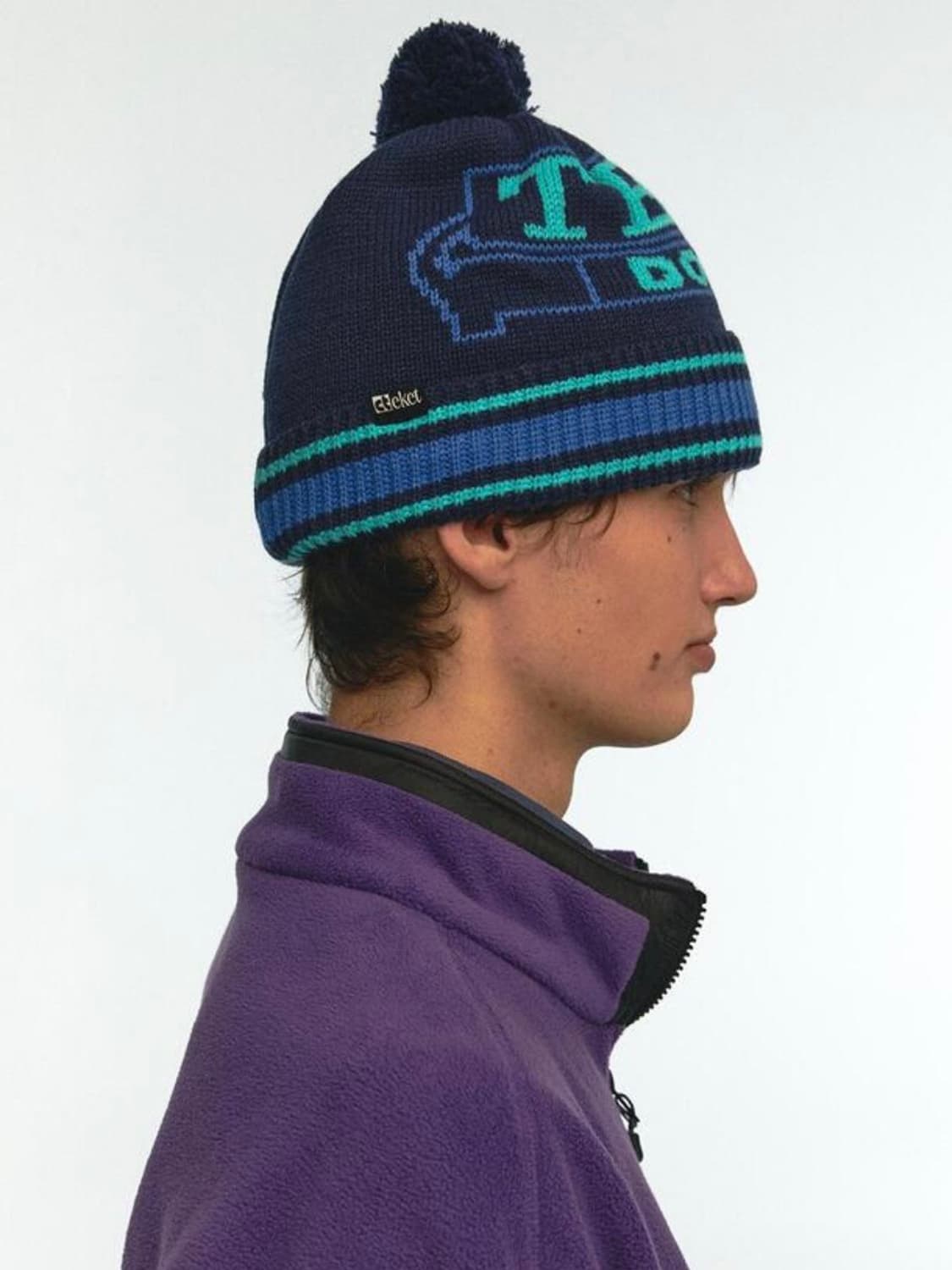 테켓 하우스 비니 네이비 상품이미지3