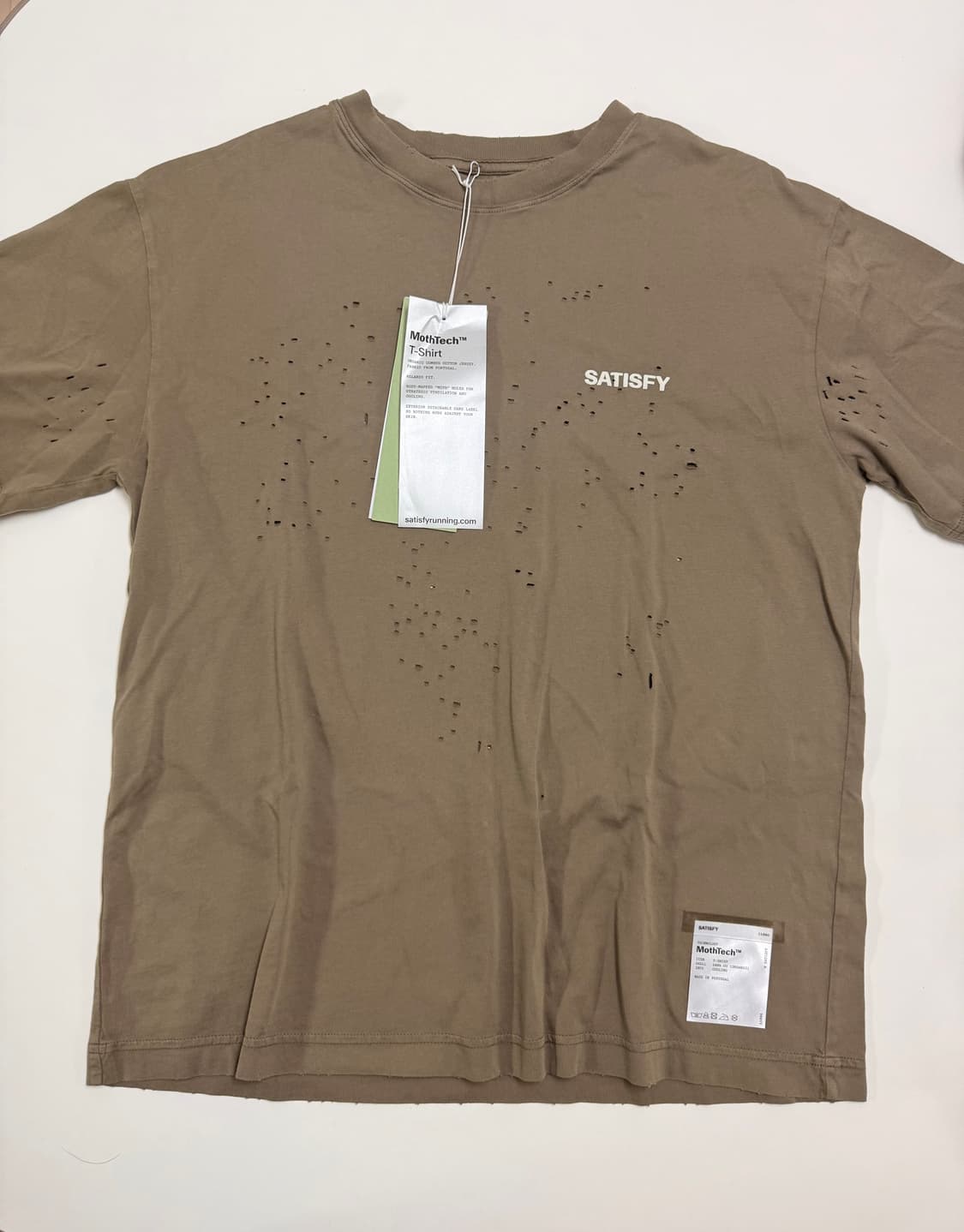 [새제품] 새티스파이 모스테크 티셔츠 에이지드 팔콘 M 상품이미지1