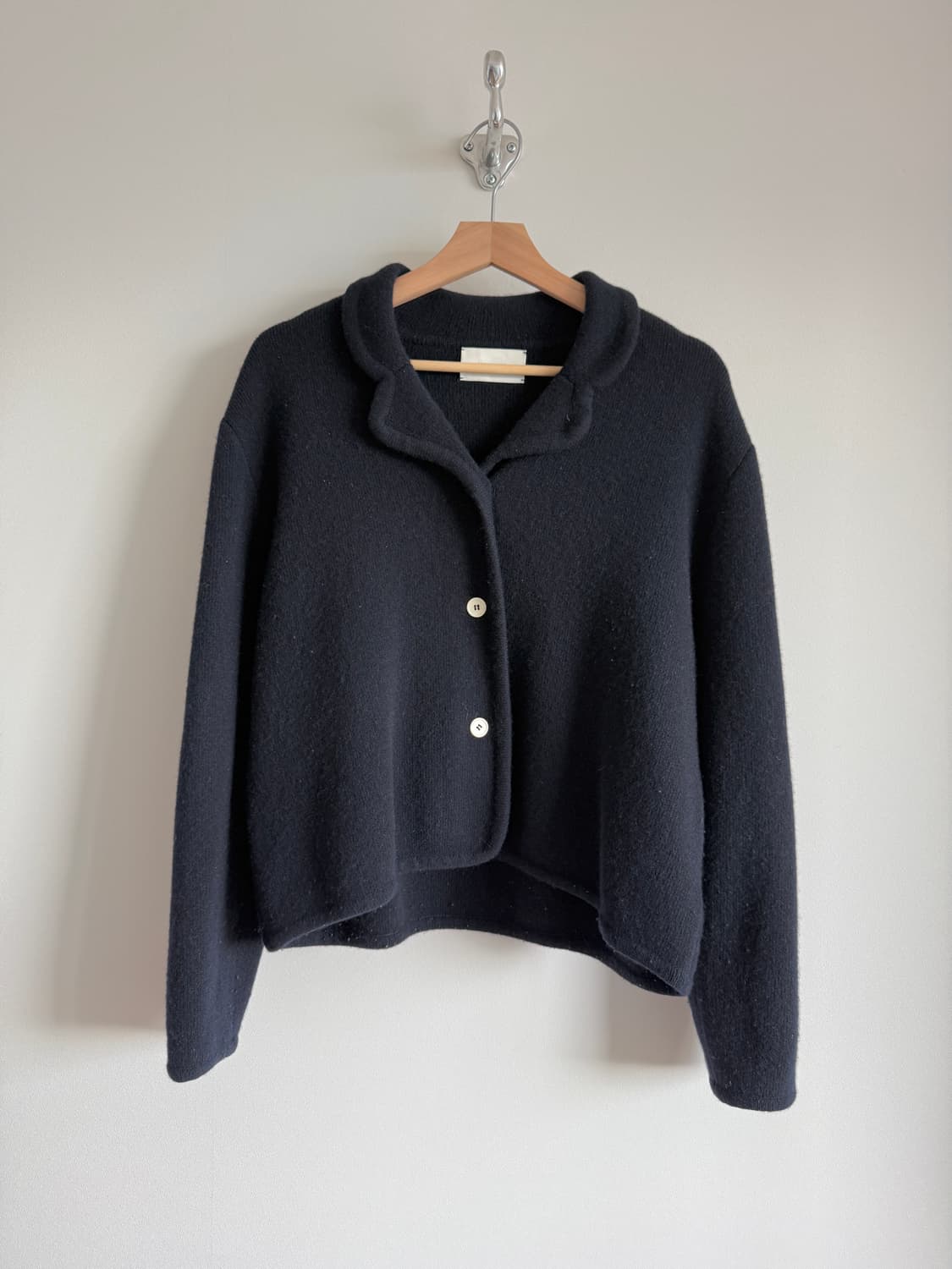 문달(MOONDAL) 울&캐시미어 가디건 자켓 상품이미지1