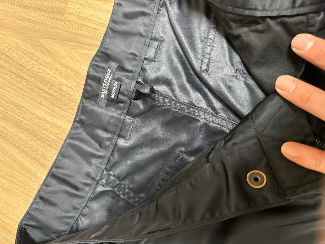 이스트로그 플라이트팬츠 블랙 m사이즈 상품이미지2