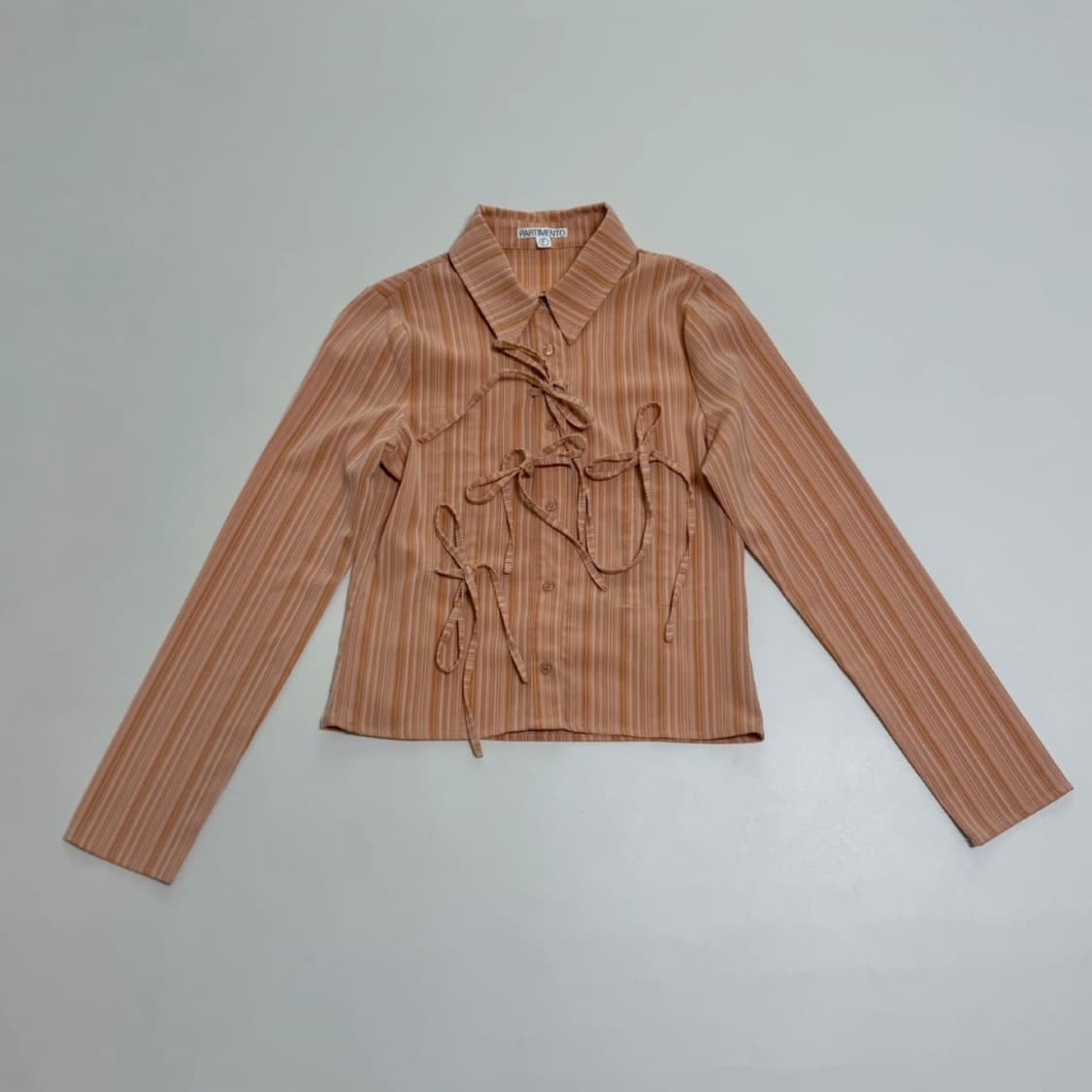 파르티멘토 우먼  리본 스트링 셔츠 상품이미지8