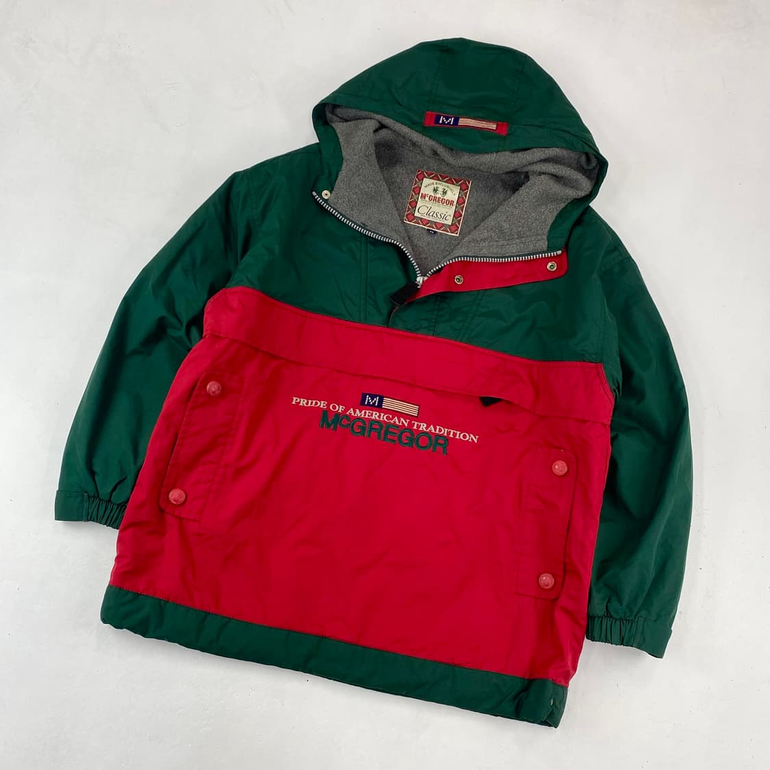 90s USA 맥그리거 누빔 버튼 아노락 점퍼 (100) 상품이미지1