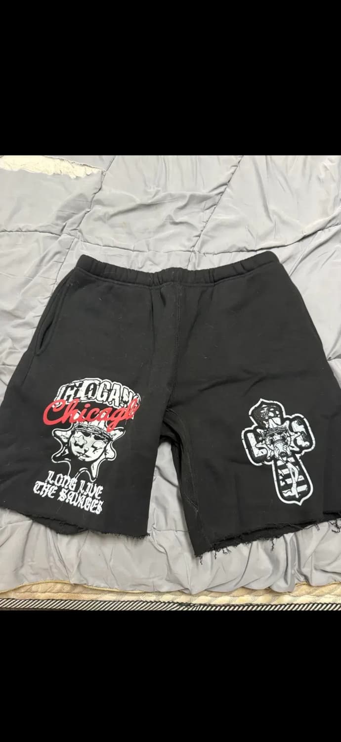 글로갱 Long Live Savages Shorts M 상품이미지1