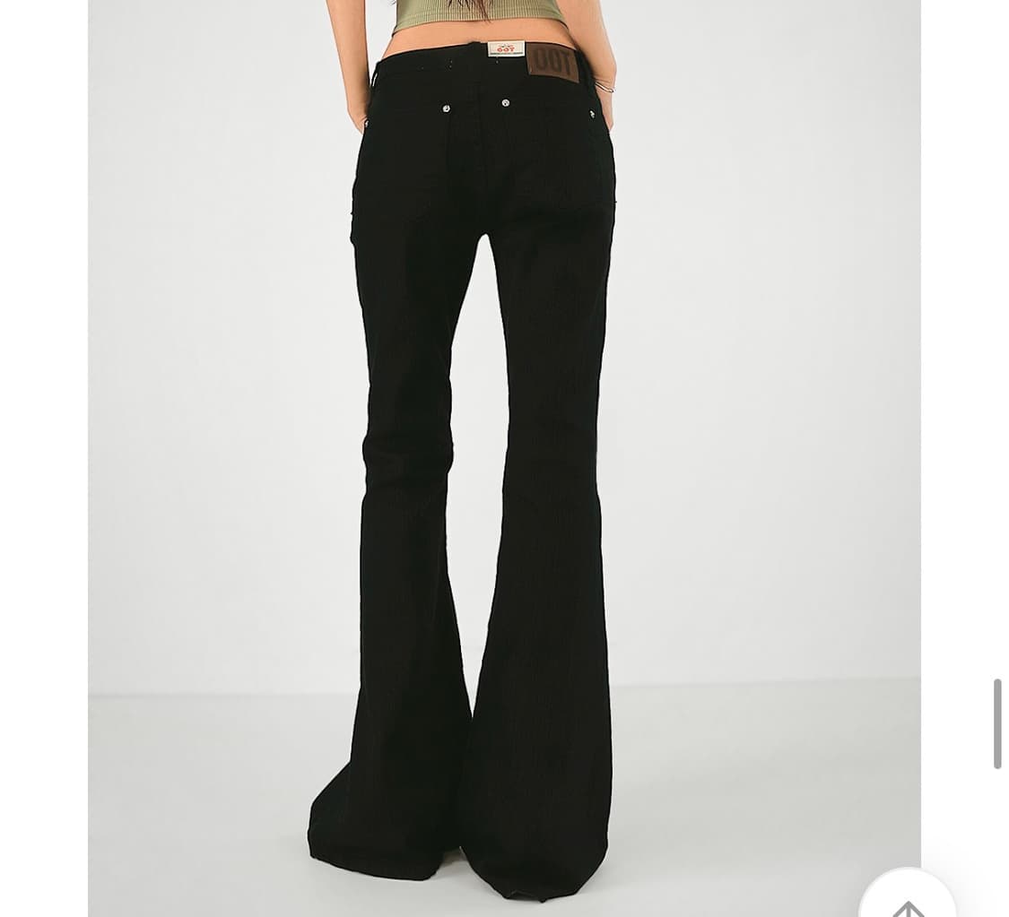 ootj 로우라이즈 부츠컷 팬츠 상품이미지1