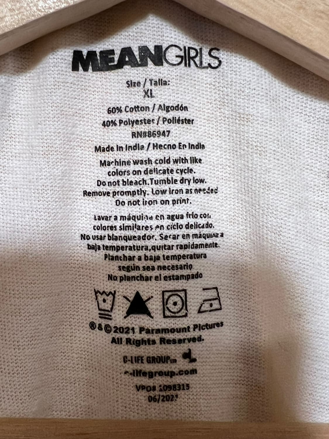 [XL] Mean Girls 퀸카로살아남는법 크리스마스 그래픽 반팔티셔츠 상품이미지6