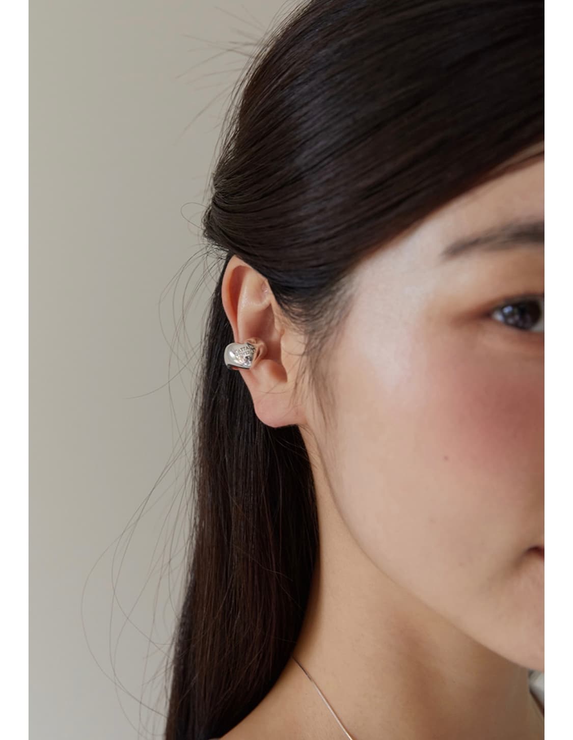 실버925) 타티아나 쥬얼리 그레이트 하트 이어커프 상품이미지1