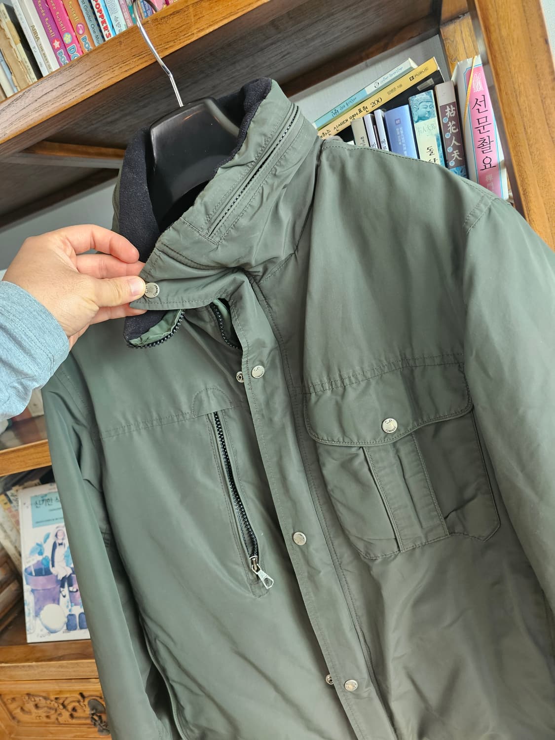 씨피컴퍼니 아카이브 제품 cp 후리스 자켓 팔아요  상품이미지6