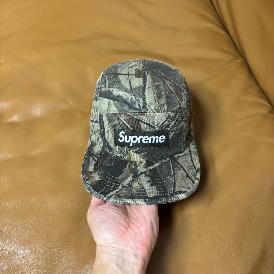 Supreme 슈프림 밀리터리 우드랜드 카모 캠프캡 모자 (Camo) 상품이미지2