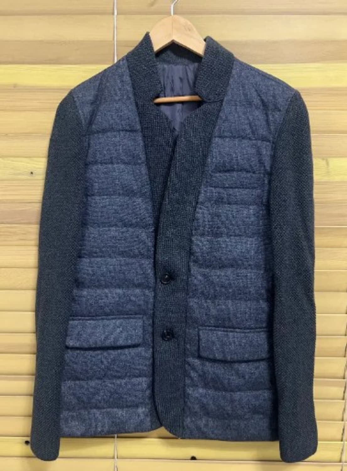 티아이포맨 T.I FOR MAN 남성 울혼방패딩자켓 100 상품이미지2