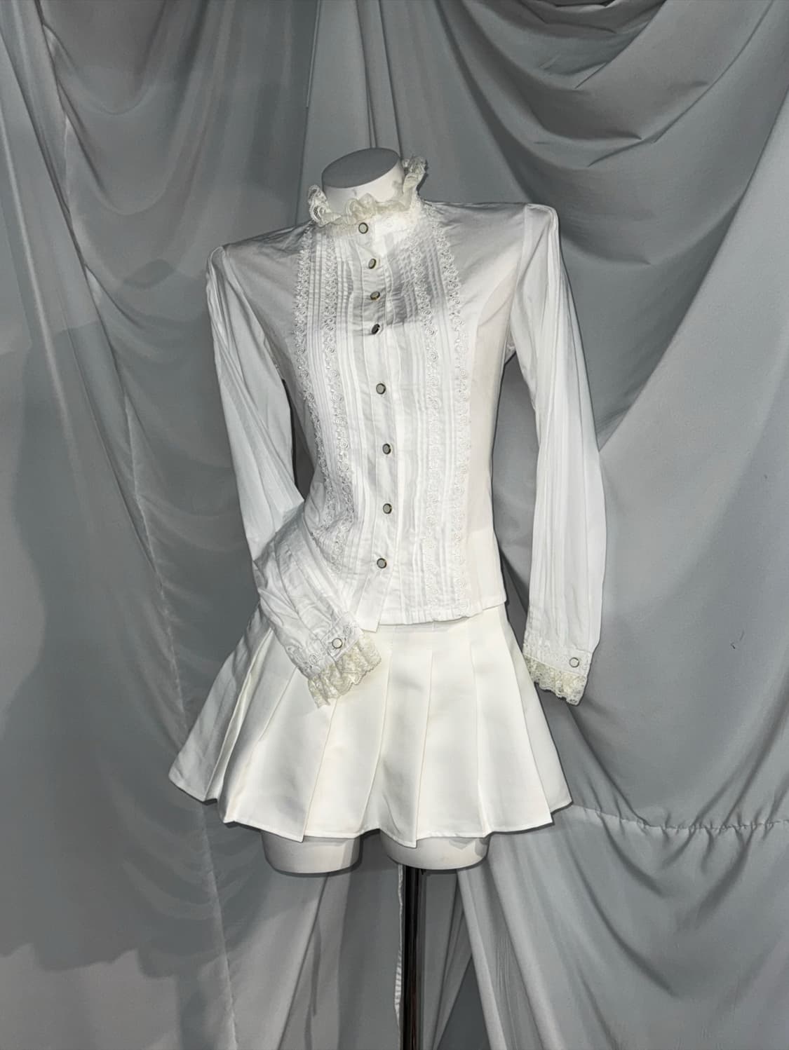 바디라인 꿈빛파티시엘 허니깔 액시즈팜 베이지페어리 코디세트  상품이미지3