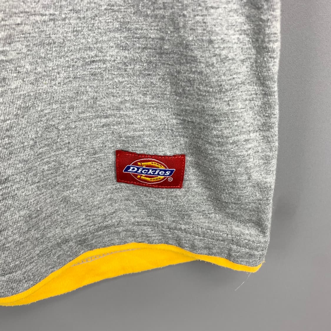 디키즈 y2k 와투케 그레이 반팔 링거 티셔츠 상품이미지5