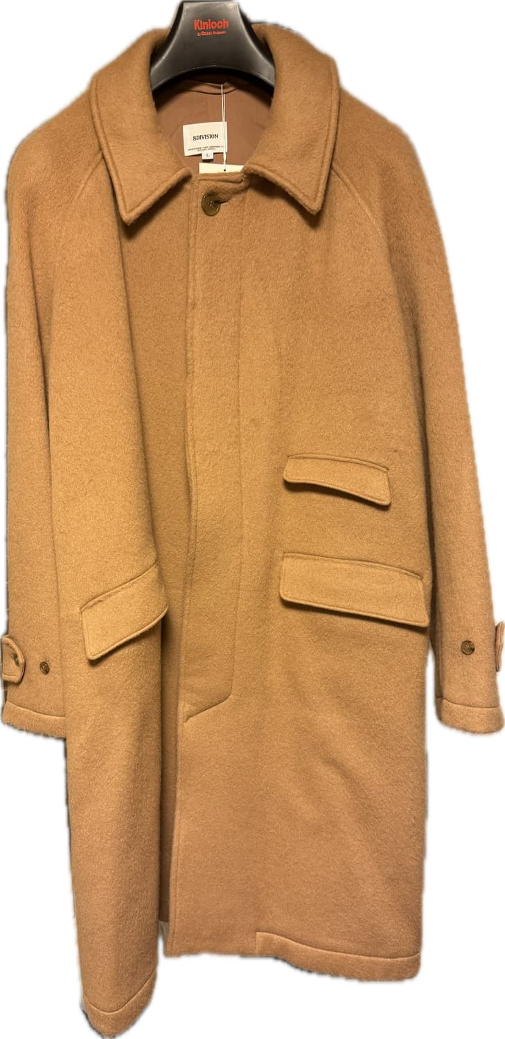 8DIVISION 알파카 소재 발마칸 카멜 코트 택달린새제품 정가33만 상품이미지3