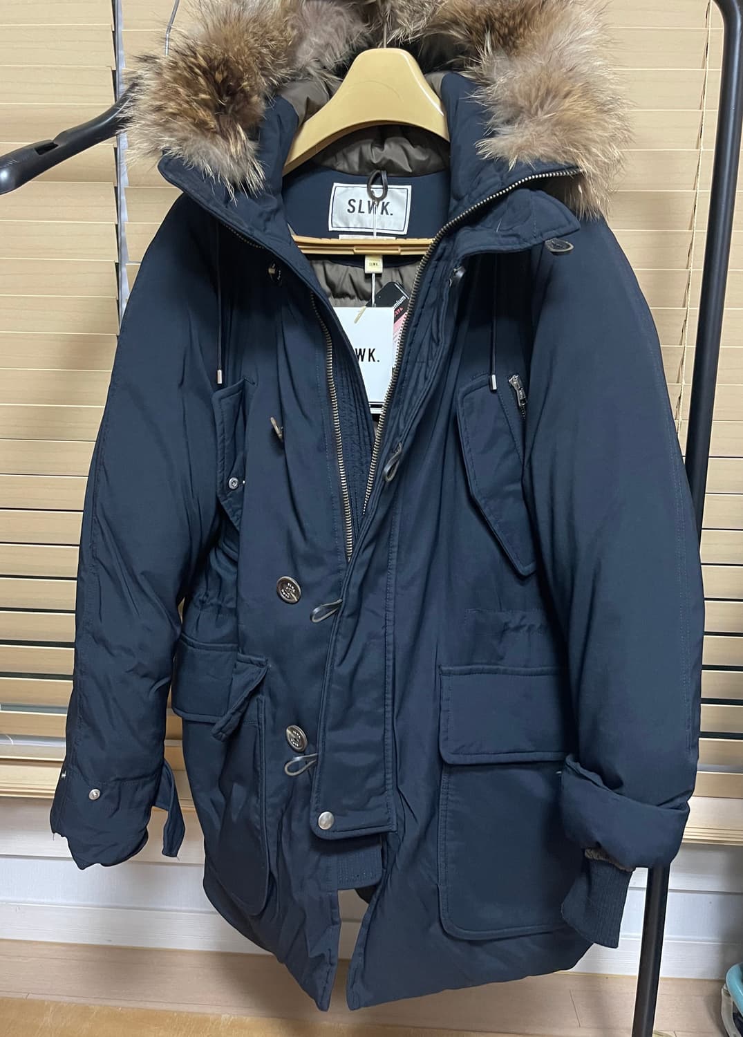 슬립워커(SLWK) 스노클 파카  패딩자켓 (N3B) 중고품 상품이미지4