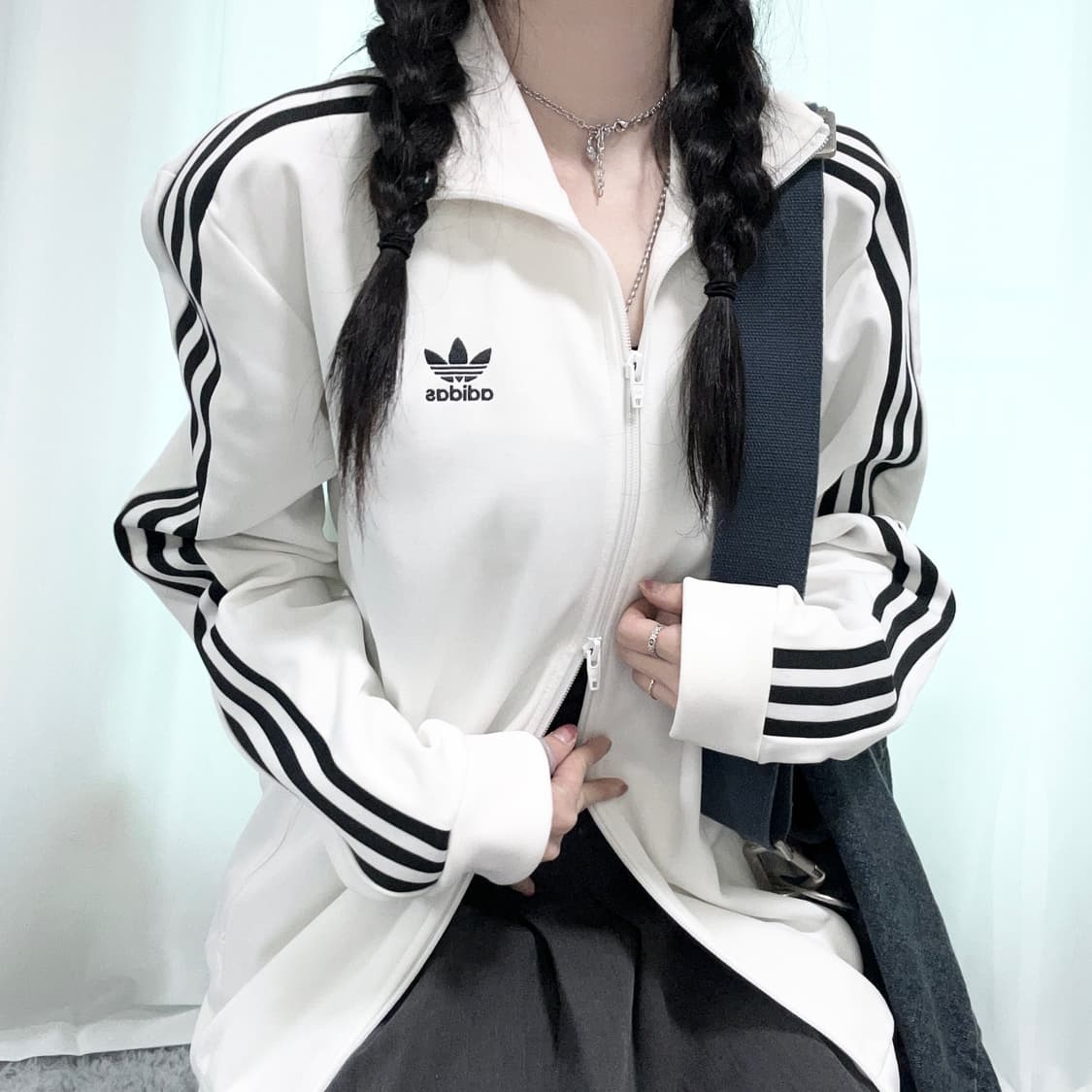 아디다스 베켄바우어 화이트 투웨이 져지 상품이미지2