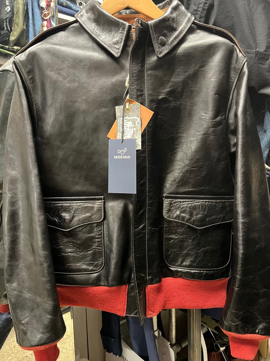 레인보우컨트리 x 콜림보 x 모드맨 A-2자켓(44) 상품이미지1