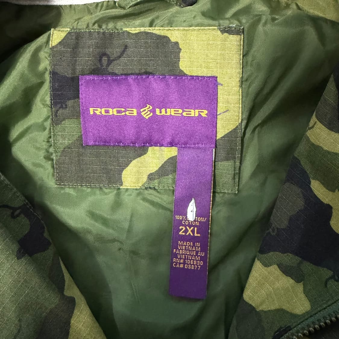 로카웨어 카모 밀리터리 자켓 상품이미지3