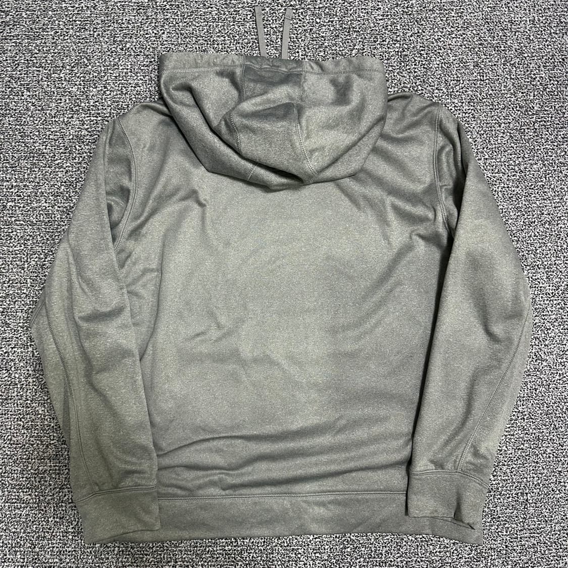 (105추천) 나이키 쎄마핏 로고 후드티 그레이 상품이미지3