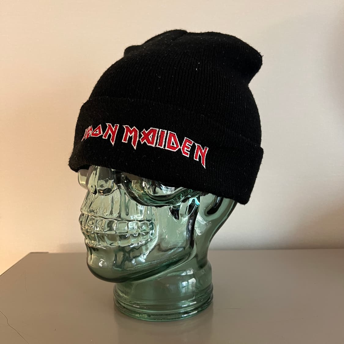 빈티지 90s IRON MAIDEN 밴드 로고 비니 상품이미지4