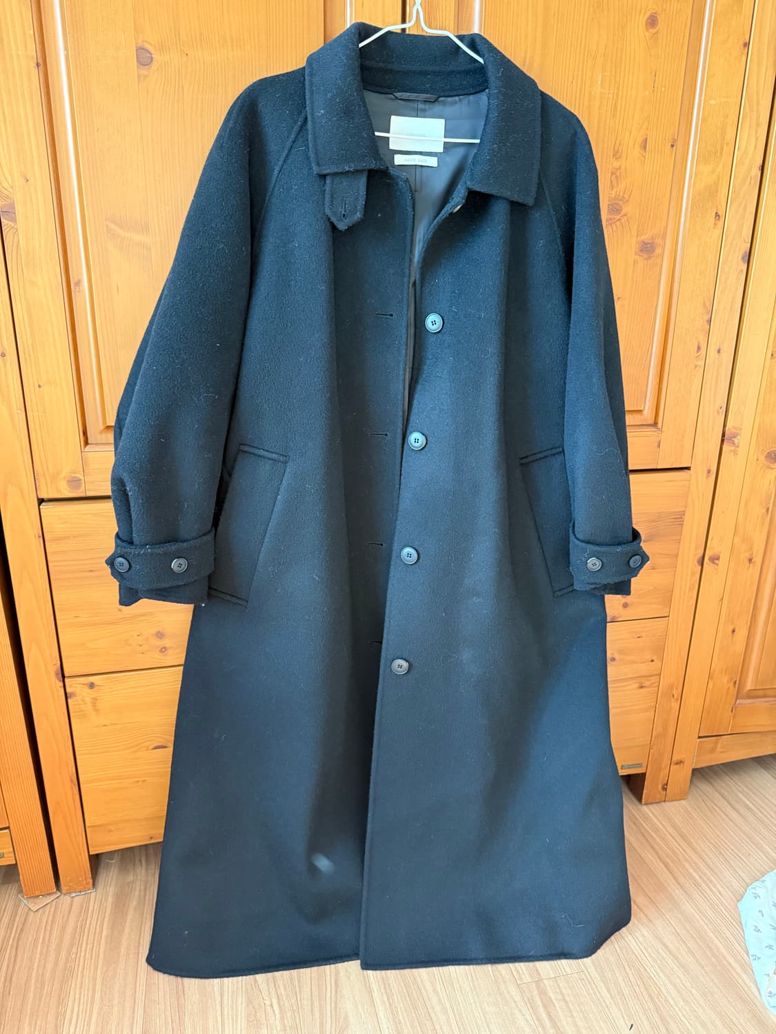 링서울 핸드메이드 코트 (s, black) 상품이미지5