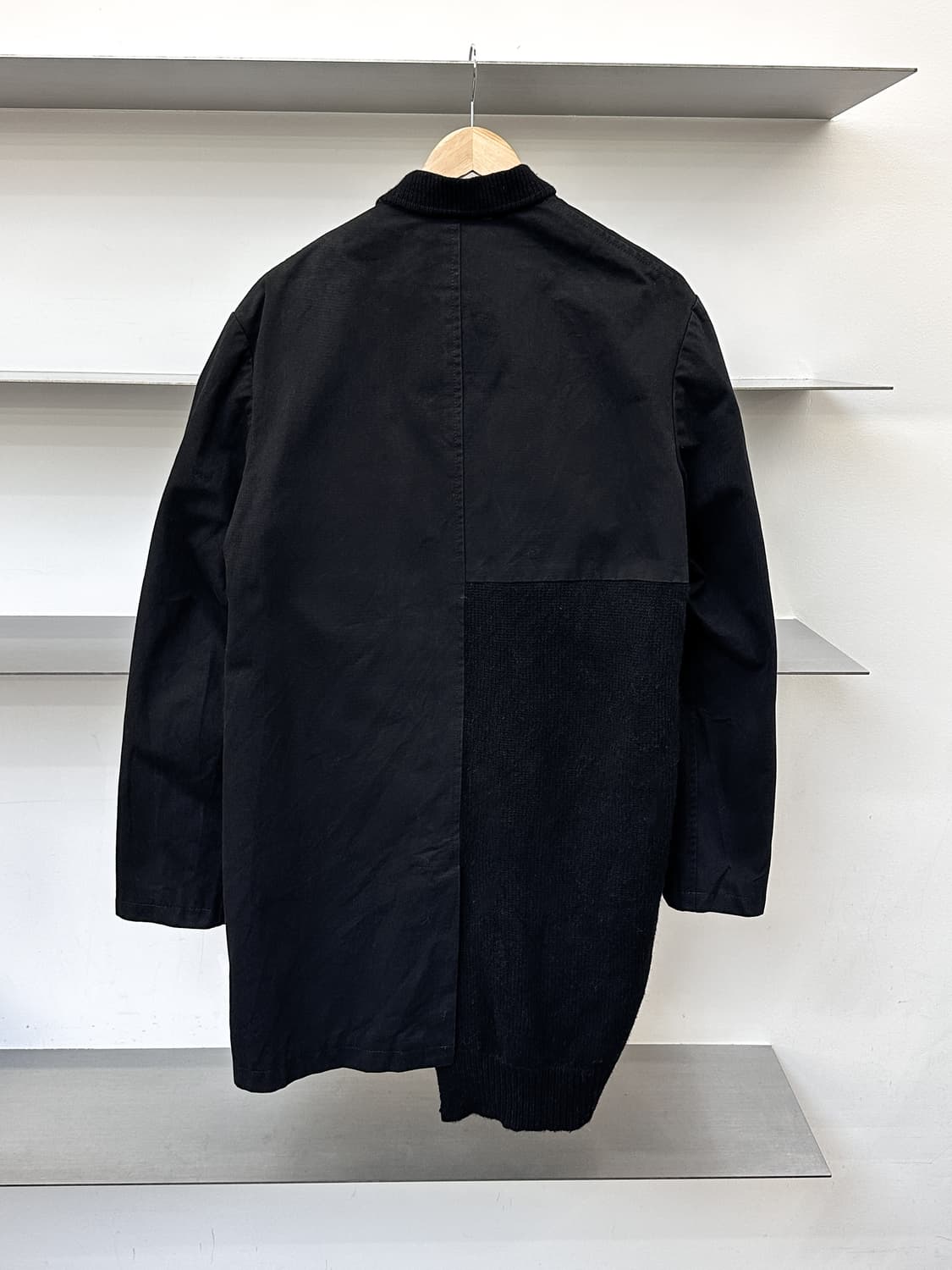 요지 야마모토 90s 뿌르 옴므 후크 버클 코트 상품이미지3