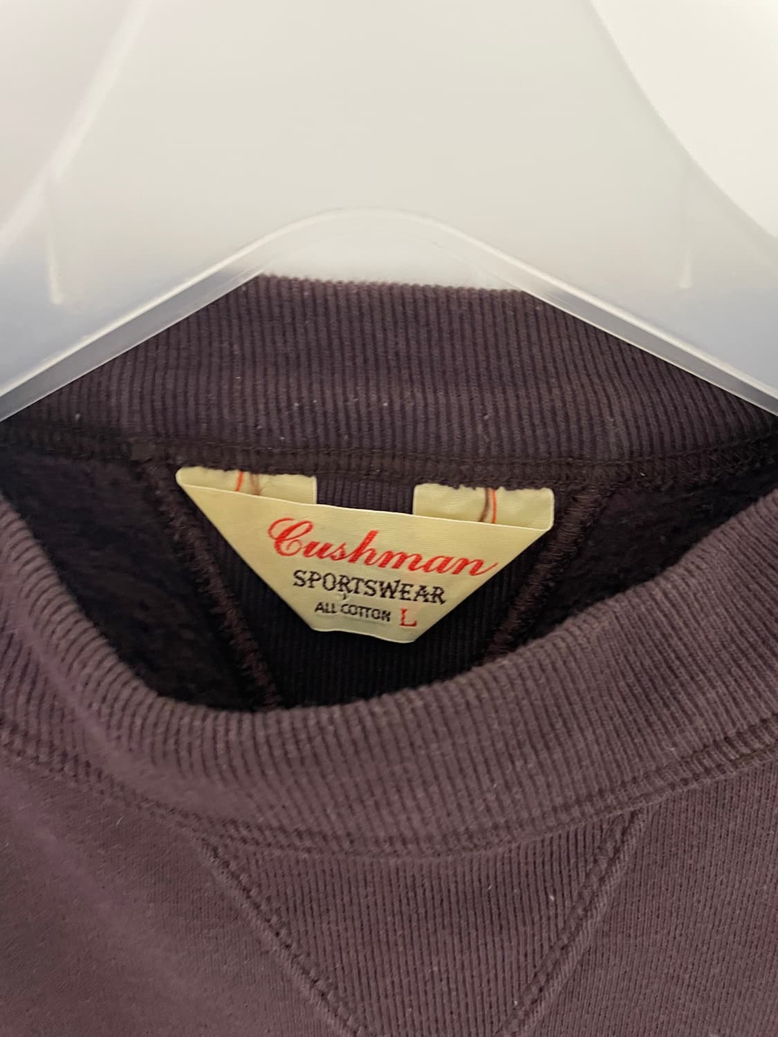 쿠쉬맨 스웻셔츠 L 상품이미지2