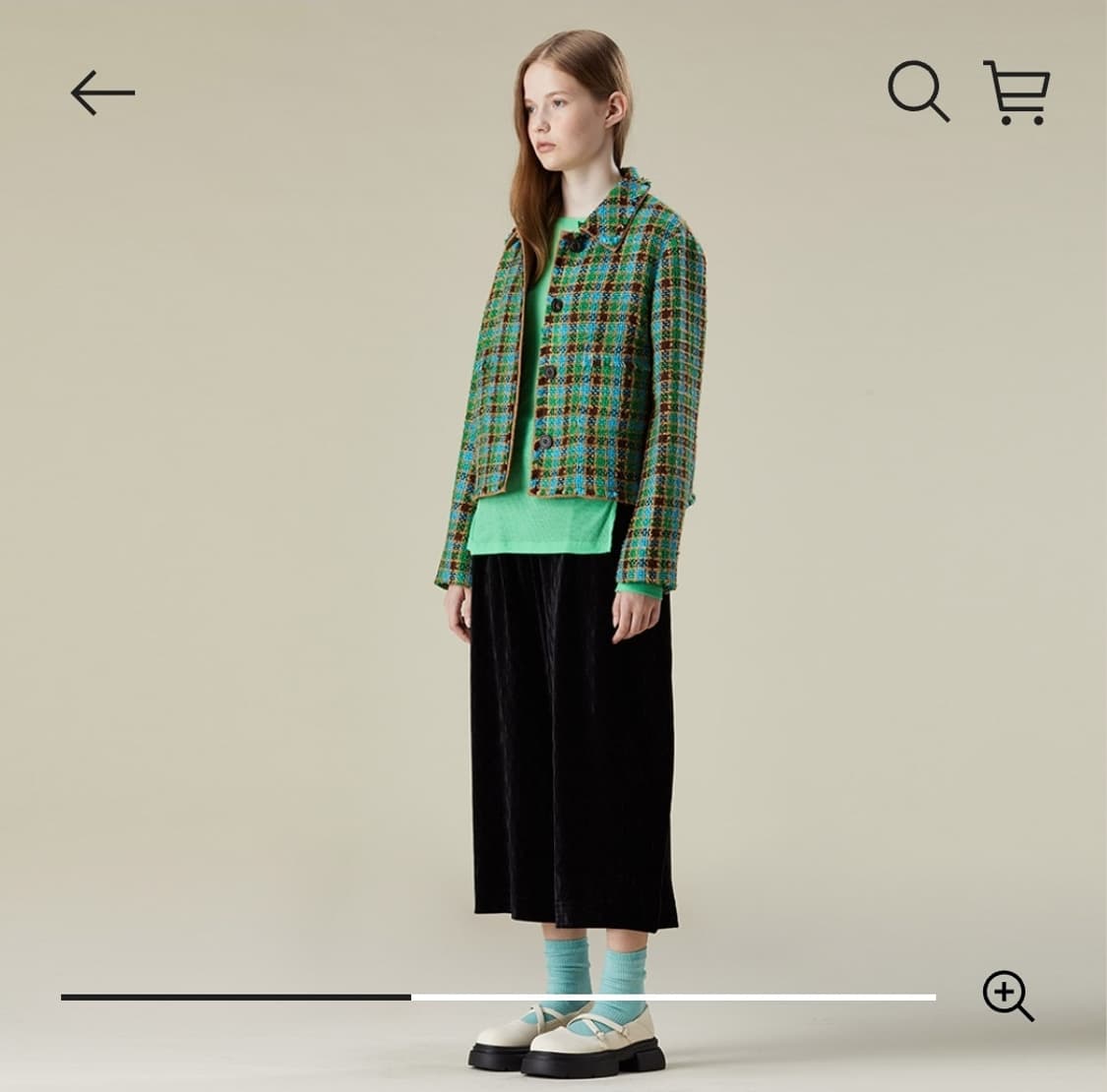 써스데이 아일랜드 수입 소재 자켓 상품이미지4