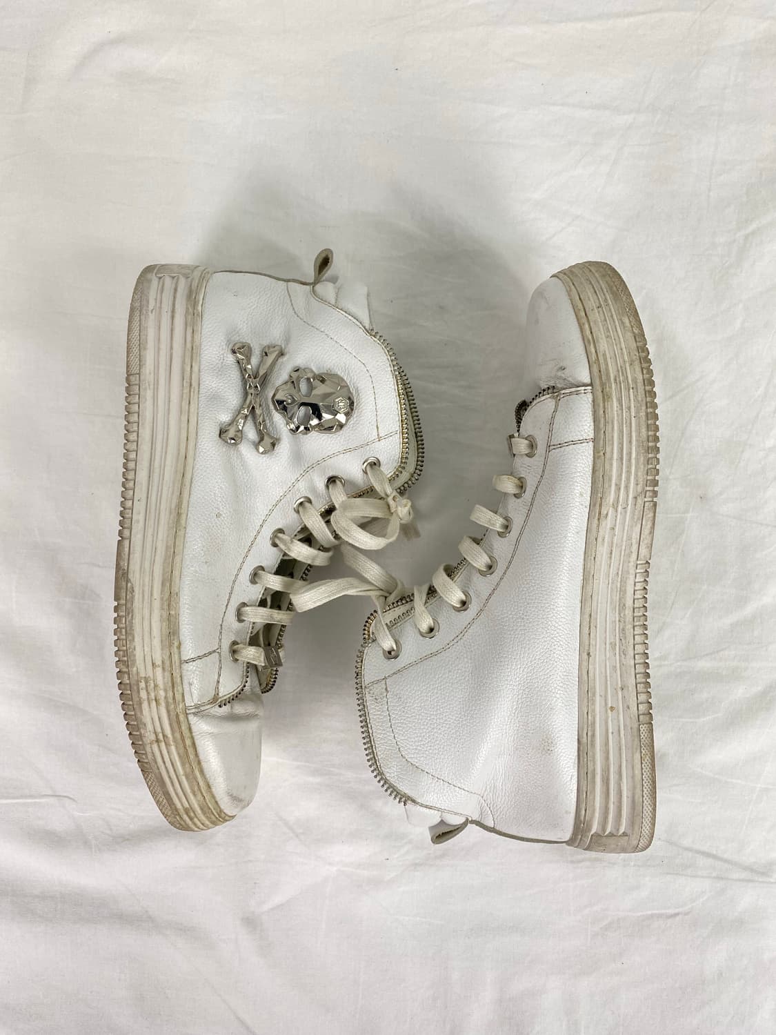 필립플레인 스컬 하이탑 스니커즈 260 <61> 상품이미지2