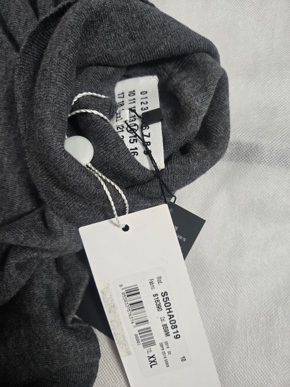 메종마르지엘라 엘보패치 터틀넥 니트 XXL 상품이미지3