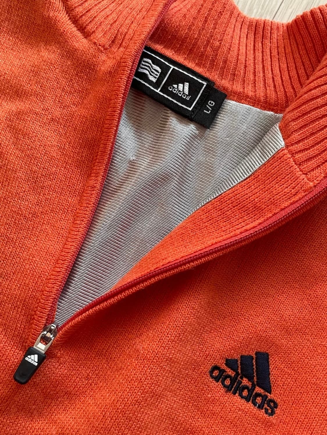 빈티지 아디다스 니트 집업 상품이미지2