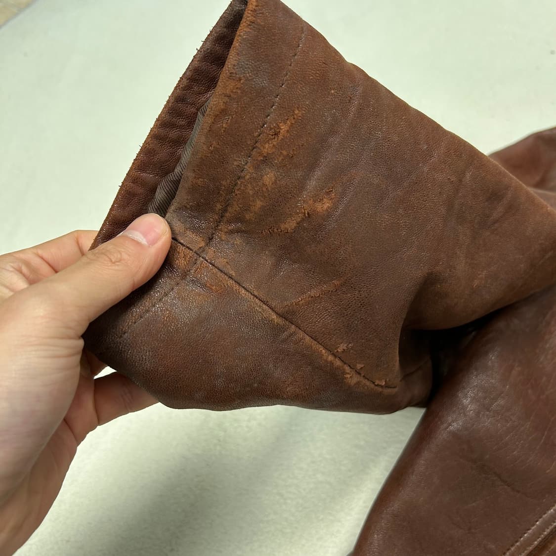 입생로랑 90‘s 양가죽자켓 상품이미지4