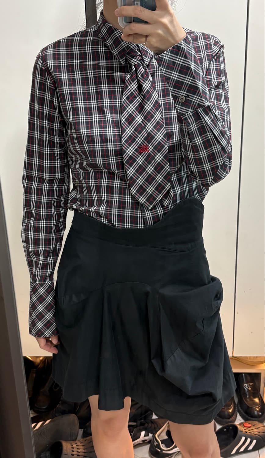 버버리 블루라벨 셔츠 넥타이 세트 상품이미지6